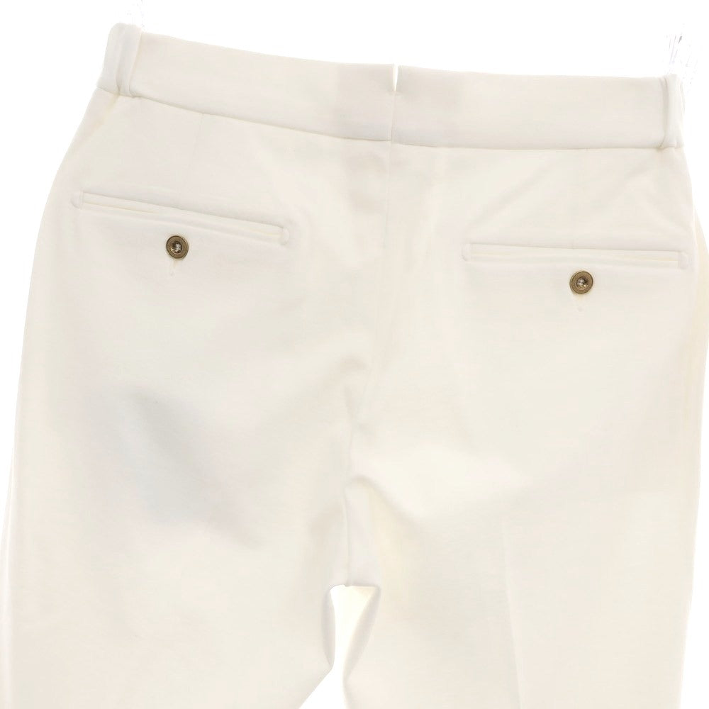 【新品】ベルウィッチ BERWICH レーヨンナイロン ジャージー イージースラックスパンツ ホワイト【 46 】【 状態ランクN 】【 メンズ 】