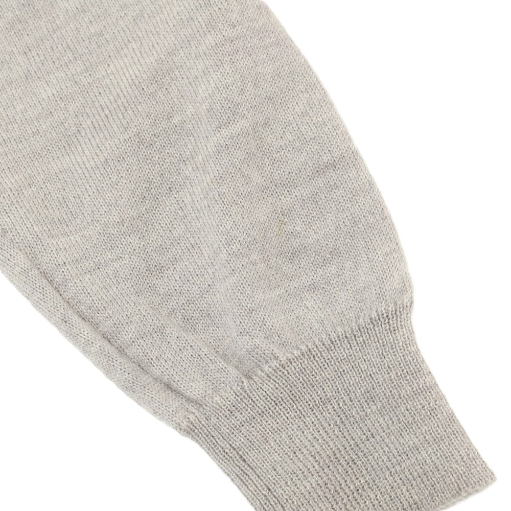 【中古】ザノーネ ZANONE ハイゲージ ウール カーディガン ライトグレー【 44 】【 状態ランクB 】【 メンズ 】