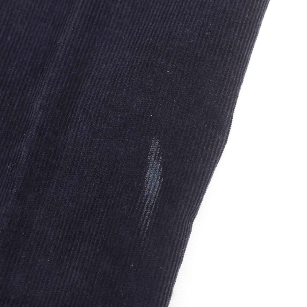 【中古】インコテックス INCOTEX ストレッチ コットン コーデュロイパンツ ネイビー【 44 】【 状態ランクC 】【 メンズ 】