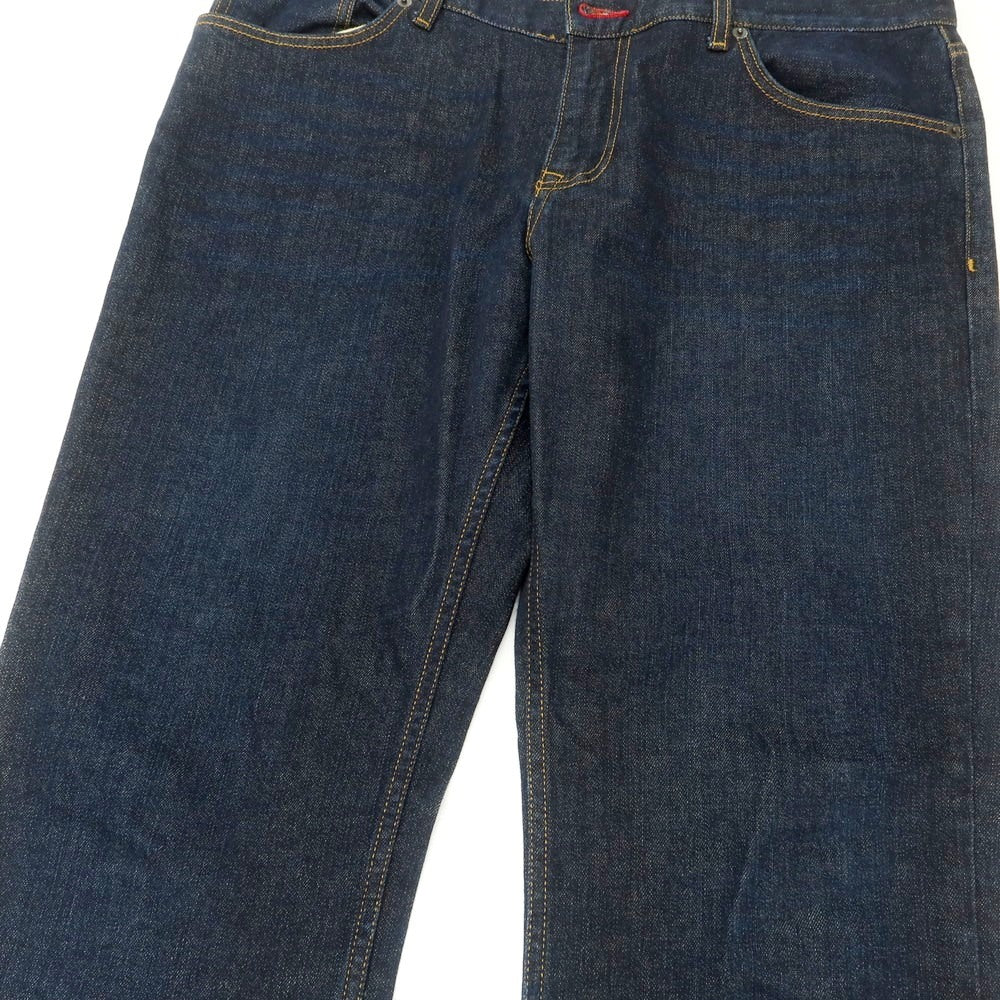 【中古】トミーヒルフィガー TOMMY HILFIGER ストレッチ コットン ジーンズ デニムパンツ ネイビー【 36 】【 状態ランクC 】【 メンズ 】