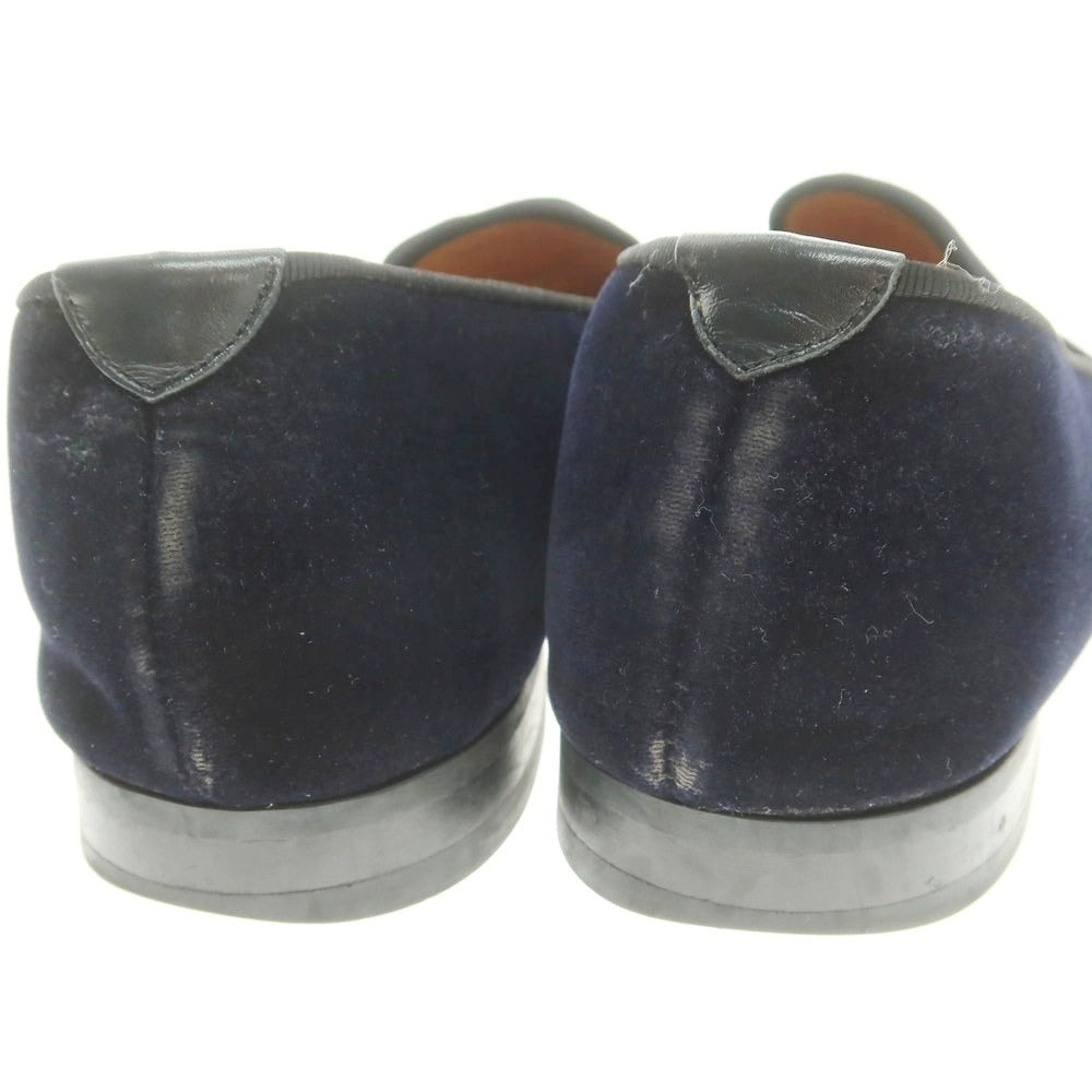 【中古】ユナイテッドアローズ UNITED ARROWS ベルベット オペラシューズ ブラック【 40 】【 状態ランクC 】【 メンズ 】