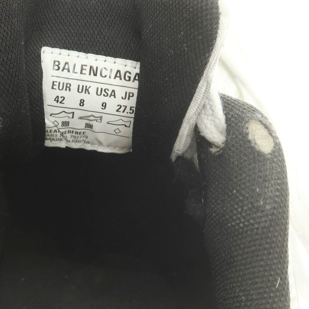 【中古】バレンシアガ BALENCIAGA 10XL スニーカー ホワイトxライトグレー【 27.5 】【 状態ランクC 】【 メンズ 】