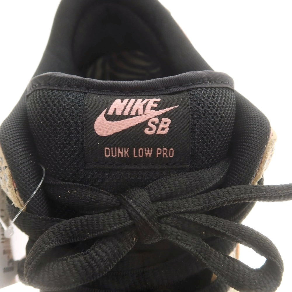 【中古】【未使用】ナイキ NIKE x Arts-Rec Skateshop SB DUNK LOW スニーカー ピンクxカーキ系【 28 】【 状態ランクS 】【 メンズ 】