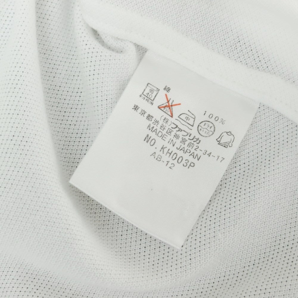 【中古】ラコステ LACOSTE 鹿の子コットン 半袖ポロシャツ ホワイト【 2 】【 状態ランクC 】【 メンズ 】
