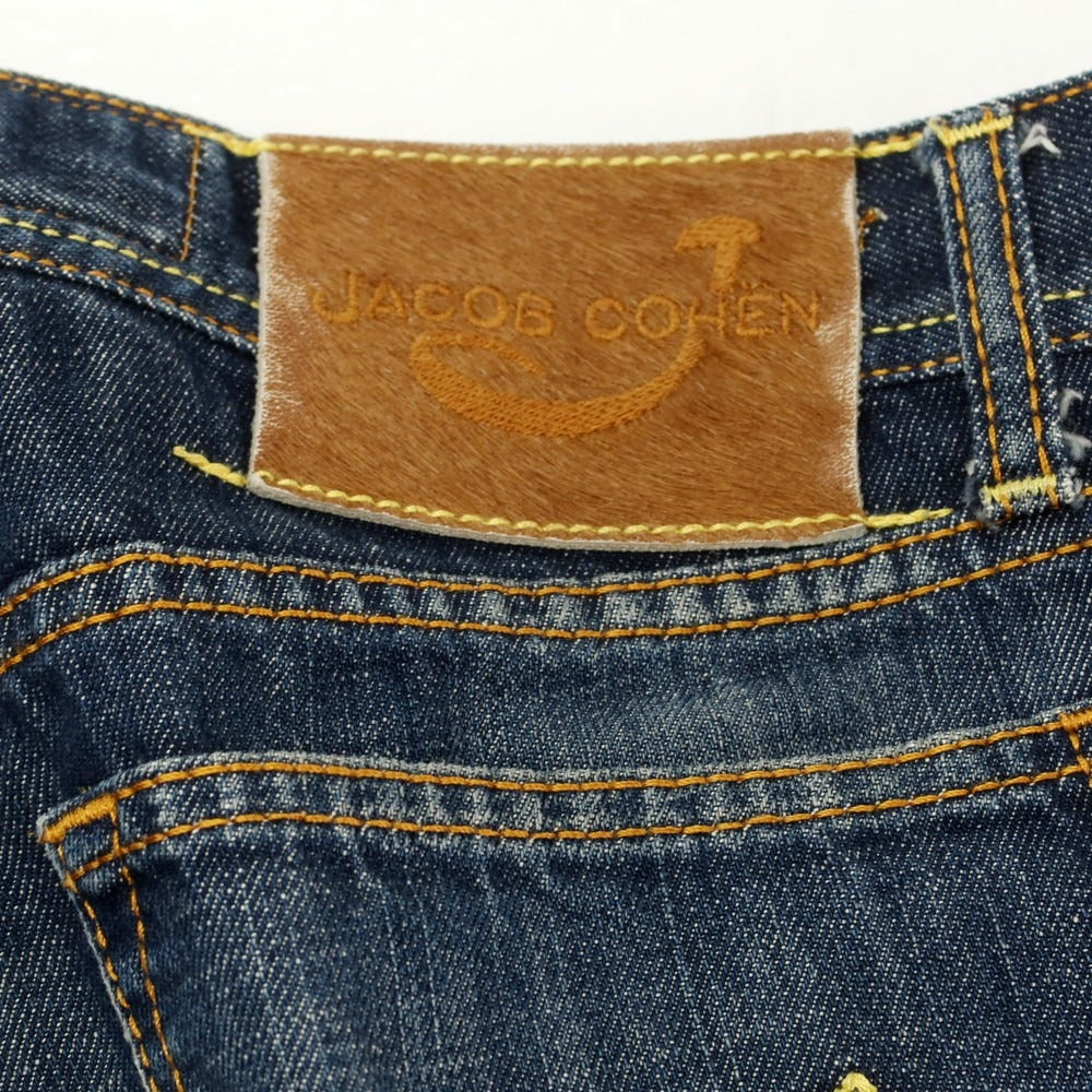 【中古】ヤコブコーエン JACOB COHEN J620 コットン ジーンズ デニムパンツ ネイビー【 29 】【 状態ランクC 】【 メンズ 】