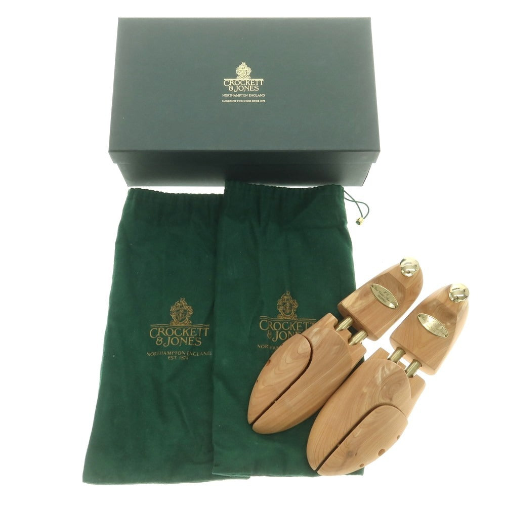 【中古】クロケットアンドジョーンズ CROCKETT&JONES ストレートチップ ドレスシューズ ライトブラウン【 8 1/2D 】【 状態ランクB 】【 メンズ 】