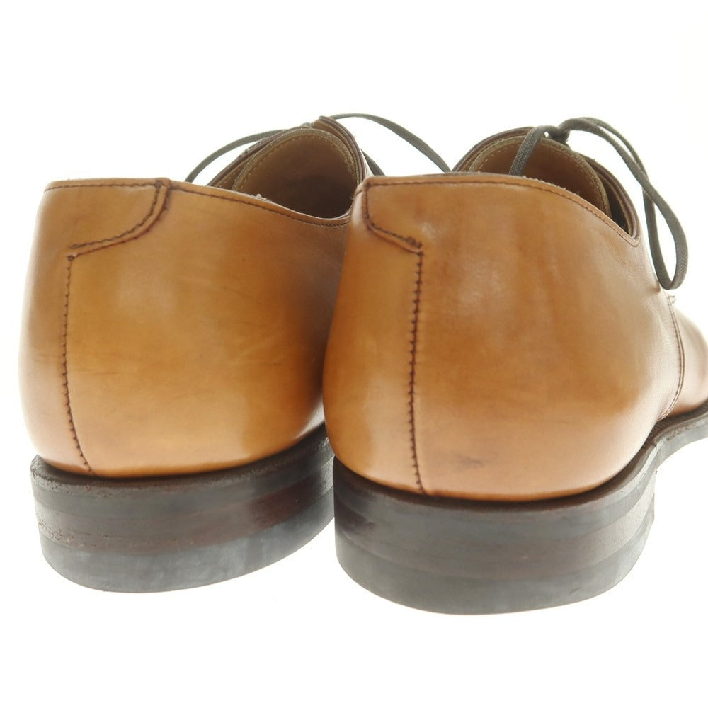 【中古】クロケットアンドジョーンズ CROCKETT&JONES ストレートチップ ドレスシューズ ライトブラウン【 8 1/2D 】【 状態ランクB 】【 メンズ 】