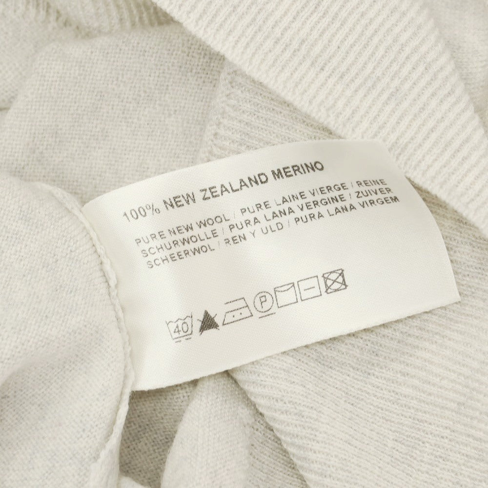 【中古】ジョンスメドレー JOHN SMEDLEY ハイゲージ ウール タートルネック プルオーバーニット オートミール【 M 】【 状態ランクA 】【 メンズ 】