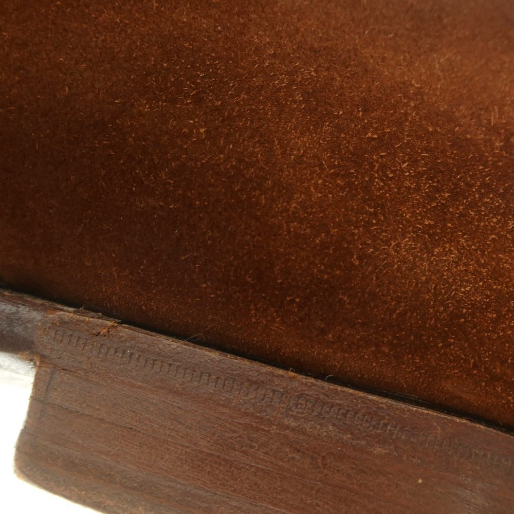 【中古】クロケットアンドジョーンズ CROCKETT&JONES REPTON スエード ダブルモンク ドレスシューズ ブラウン【 8D 】【 状態ランクB 】【 メンズ 】