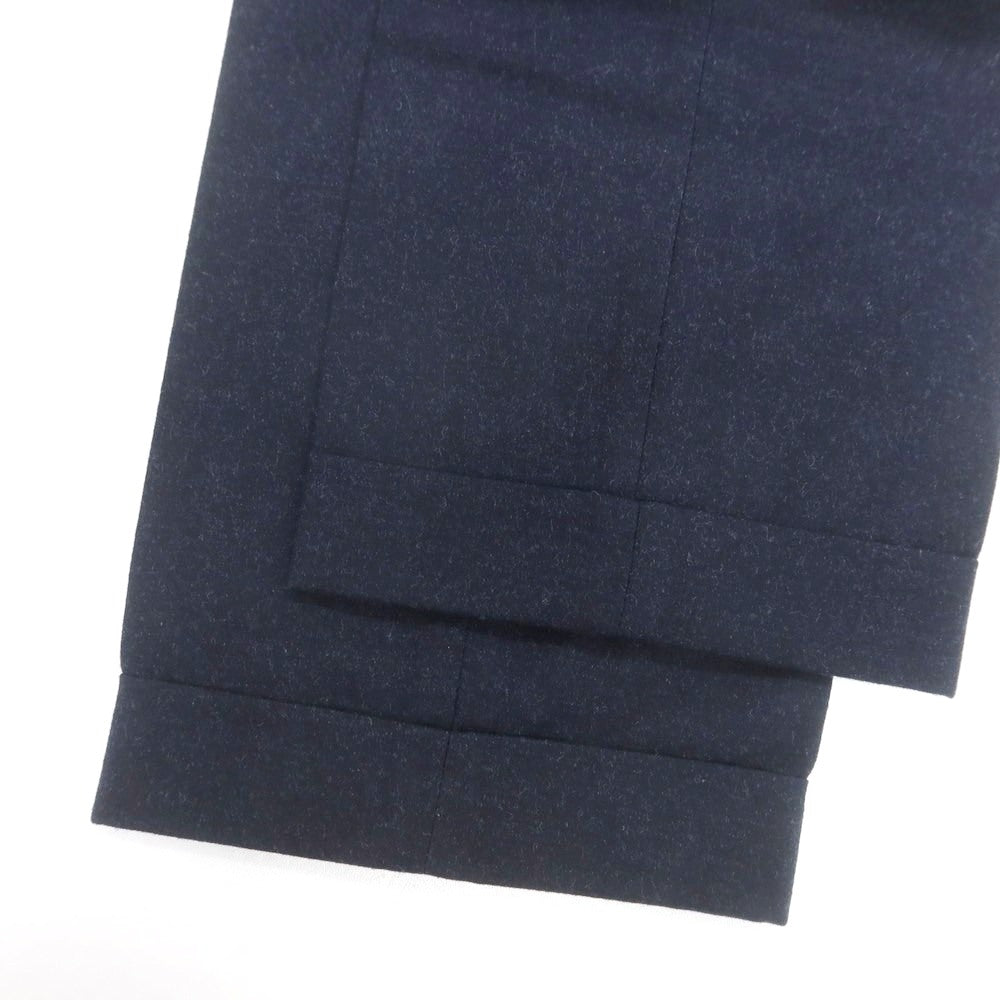 【中古】【未使用】ジェルマーノ GERMANO BEAMS F別注 ストレッチ ウール ドレススラックスパンツ ネイビー【 42 】【 状態ランクS 】【 メンズ 】