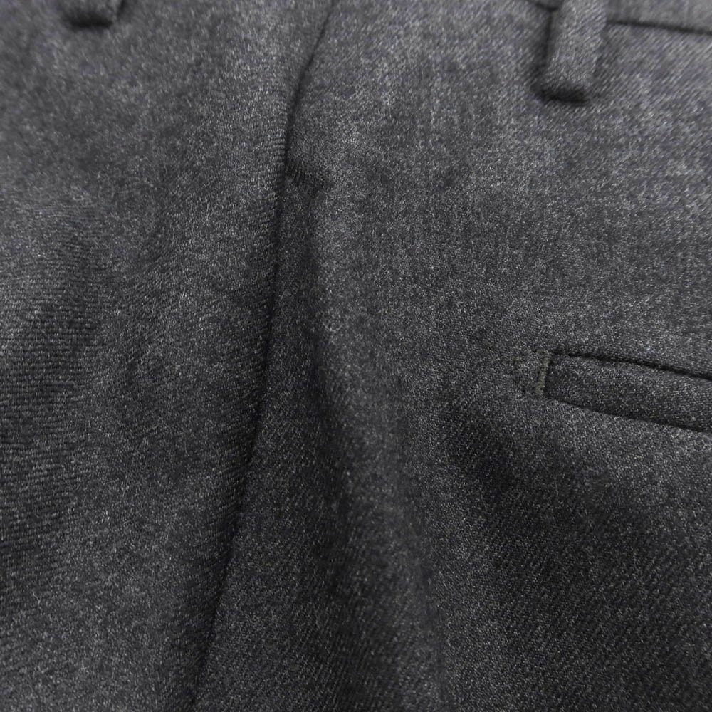 【中古】インコテックス INCOTEX SUPER120’S ウール ドレススラックスパンツ ダークグレー【 44 】【 状態ランクB 】【 メンズ 】