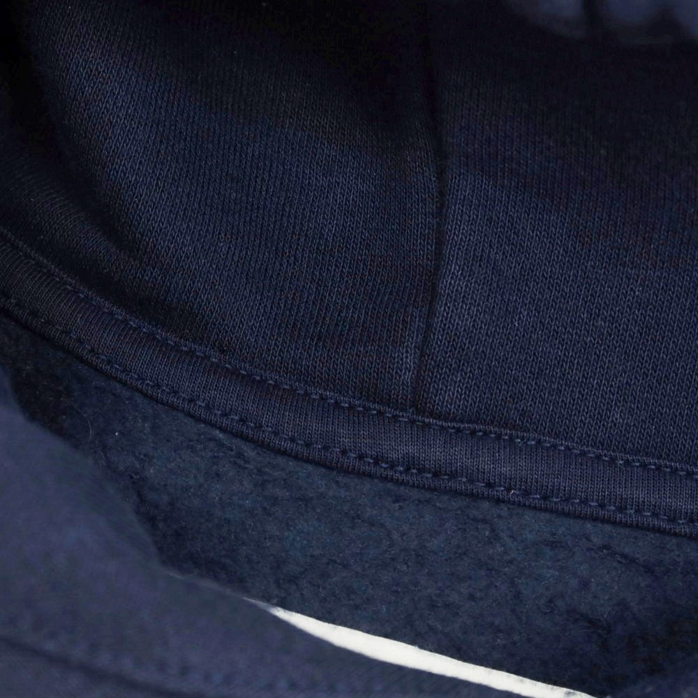 【中古】ジースターロウ G-STAR RAW コットンポリエステル スウェット ストライプ プルオーバー パーカー ネイビーxアイボリー【 S 】【 状態ランクB 】【 メンズ 】