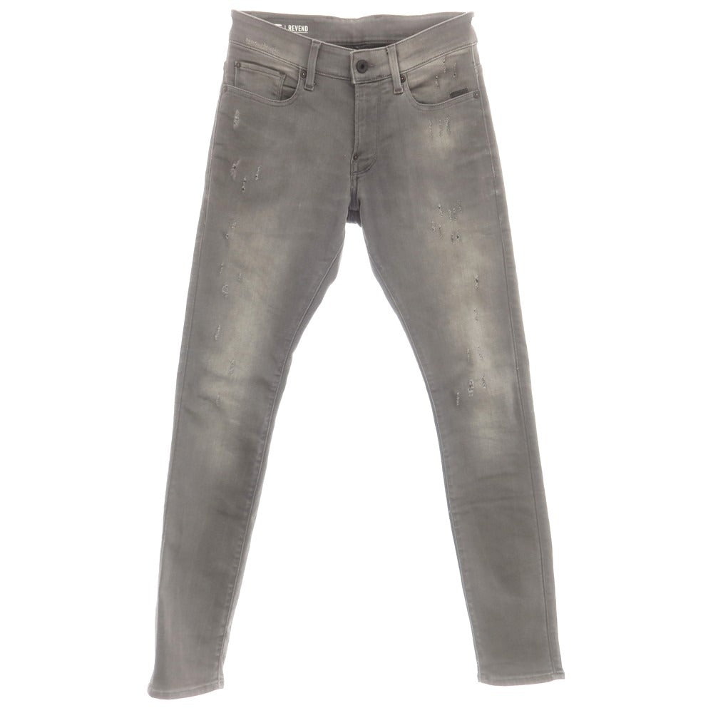 【中古】ジースターロウ G-STAR RAW ストレッチ コットンポリエステル ジーンズ デニムパンツ グレー【 28 】【 状態ランクC 】【 メンズ 】