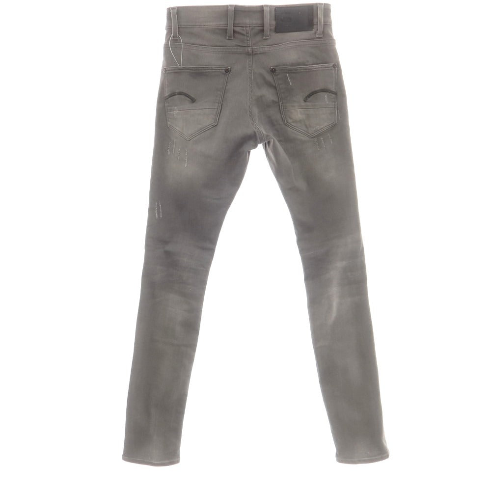 【中古】ジースターロウ G-STAR RAW ストレッチ コットンポリエステル ジーンズ デニムパンツ グレー【 28 】【 状態ランクC 】【 メンズ 】