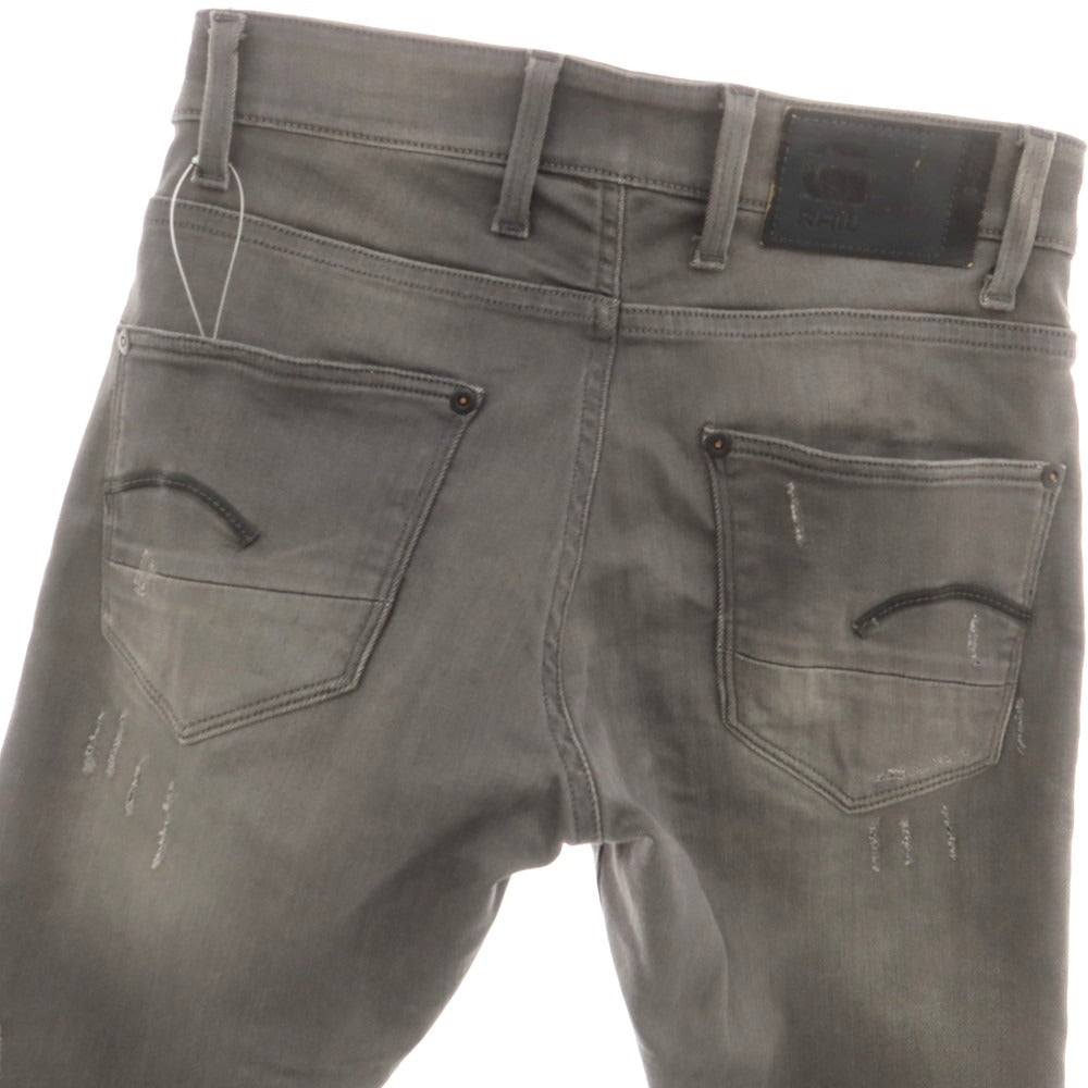 【中古】ジースターロウ G-STAR RAW ストレッチ コットンポリエステル ジーンズ デニムパンツ グレー【 28 】【 状態ランクC 】【 メンズ 】