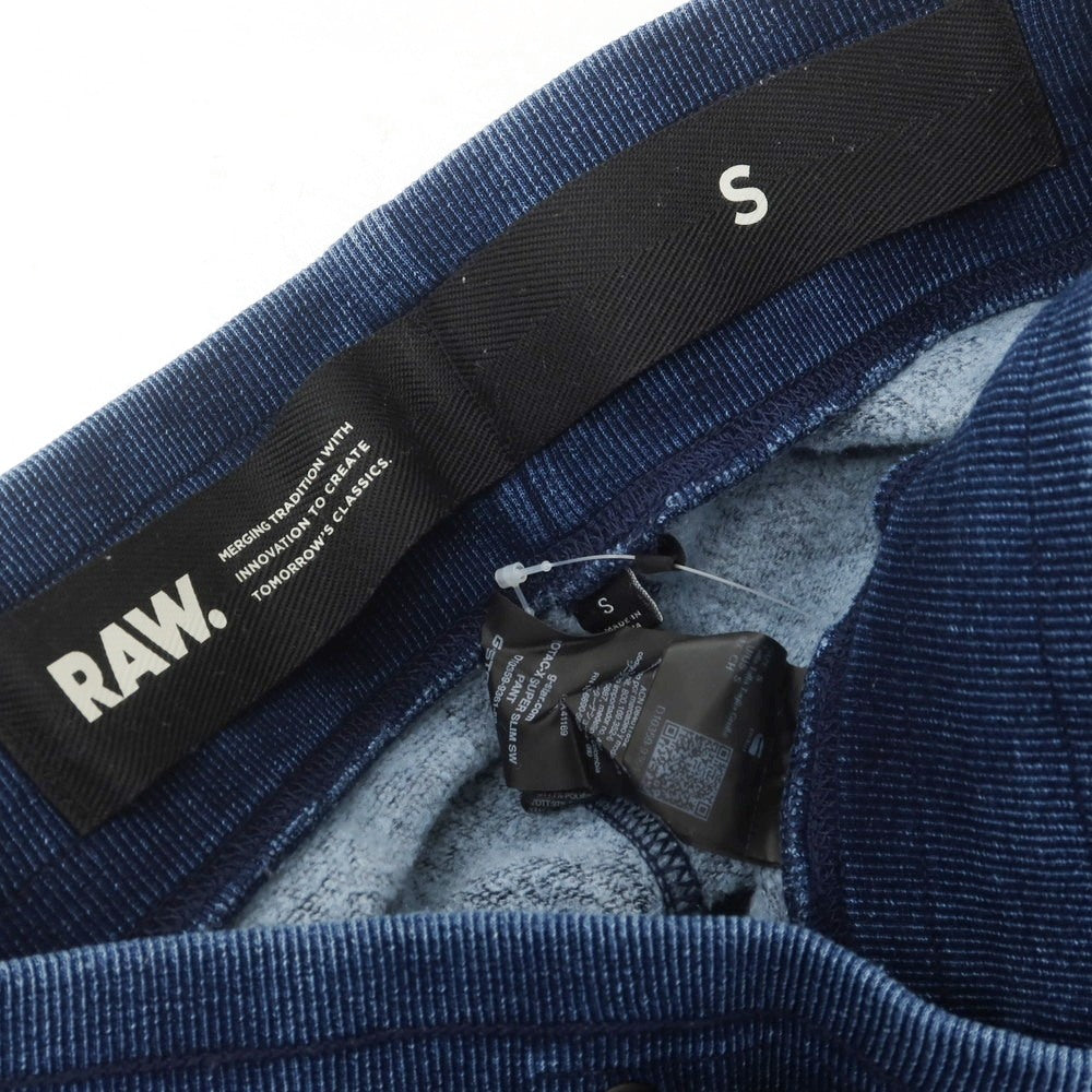 【中古】ジースターロウ G-STAR RAW コットンポリエステル スウェットパンツ ネイビー【 S 】【 状態ランクC 】【 メンズ 】