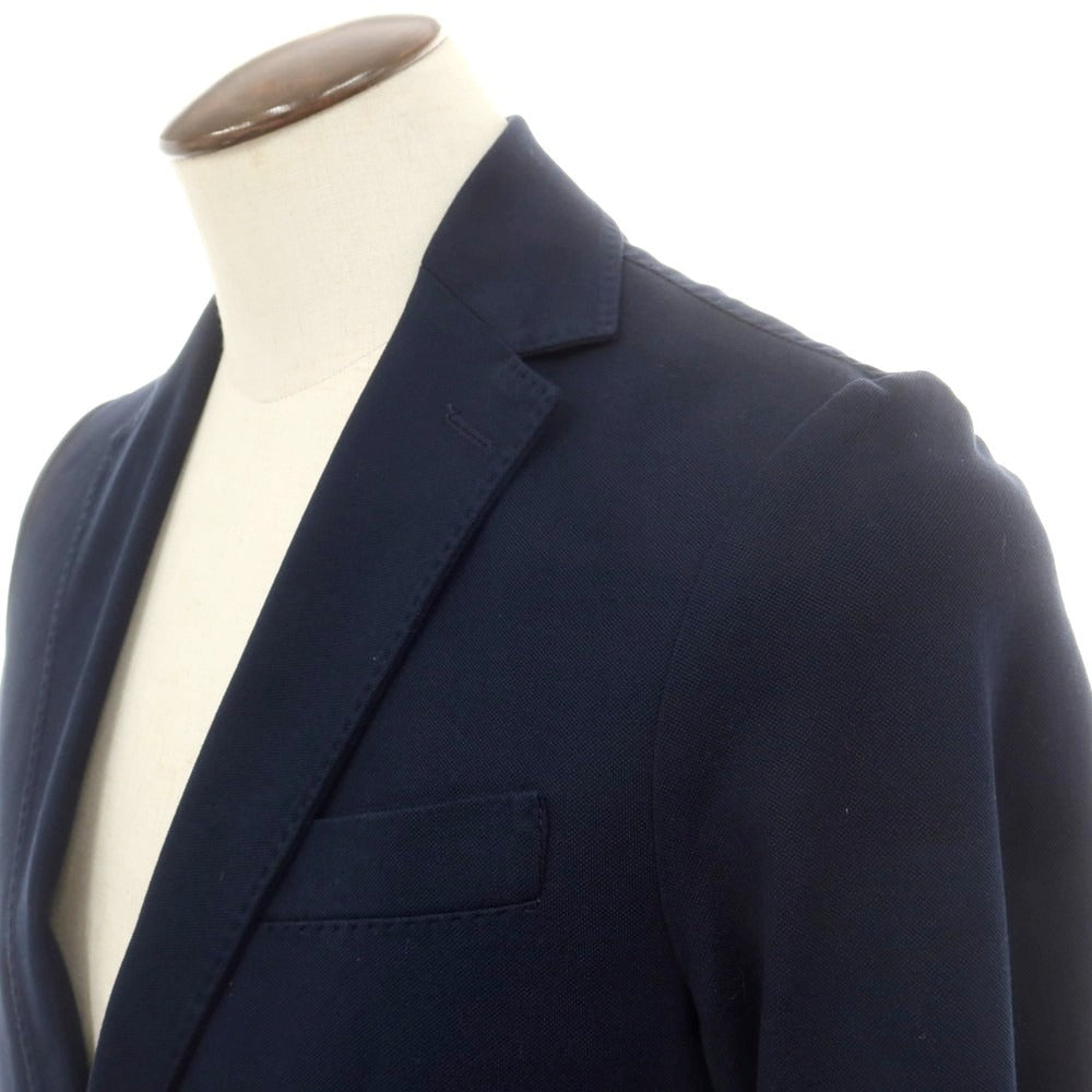 【中古】チルコロ1901 CIRCOLO 1901 ジャージーストレッチコットン 2つボタンスーツ ネイビー【 50/48 】【 状態ランクB 】【 メンズ 】