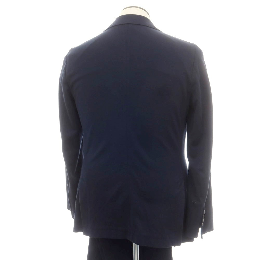 【中古】チルコロ1901 CIRCOLO 1901 ジャージーストレッチコットン 2つボタンスーツ ネイビー【 50/48 】【 状態ランクB 】【 メンズ 】