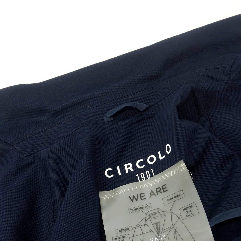 【中古】チルコロ1901 CIRCOLO 1901 ジャージーストレッチコットン 2つボタンスーツ ネイビー【 50/48 】【 状態ランクB 】【 メンズ 】