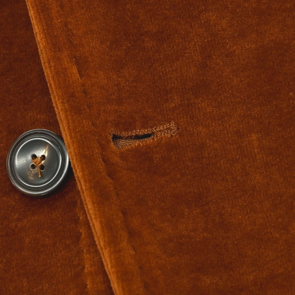 【中古】チルコロ1901 CIRCOLO 1901 ベロアコットン カジュアルジャケット オレンジブラウン【 50 】【 状態ランクB 】【 メンズ 】