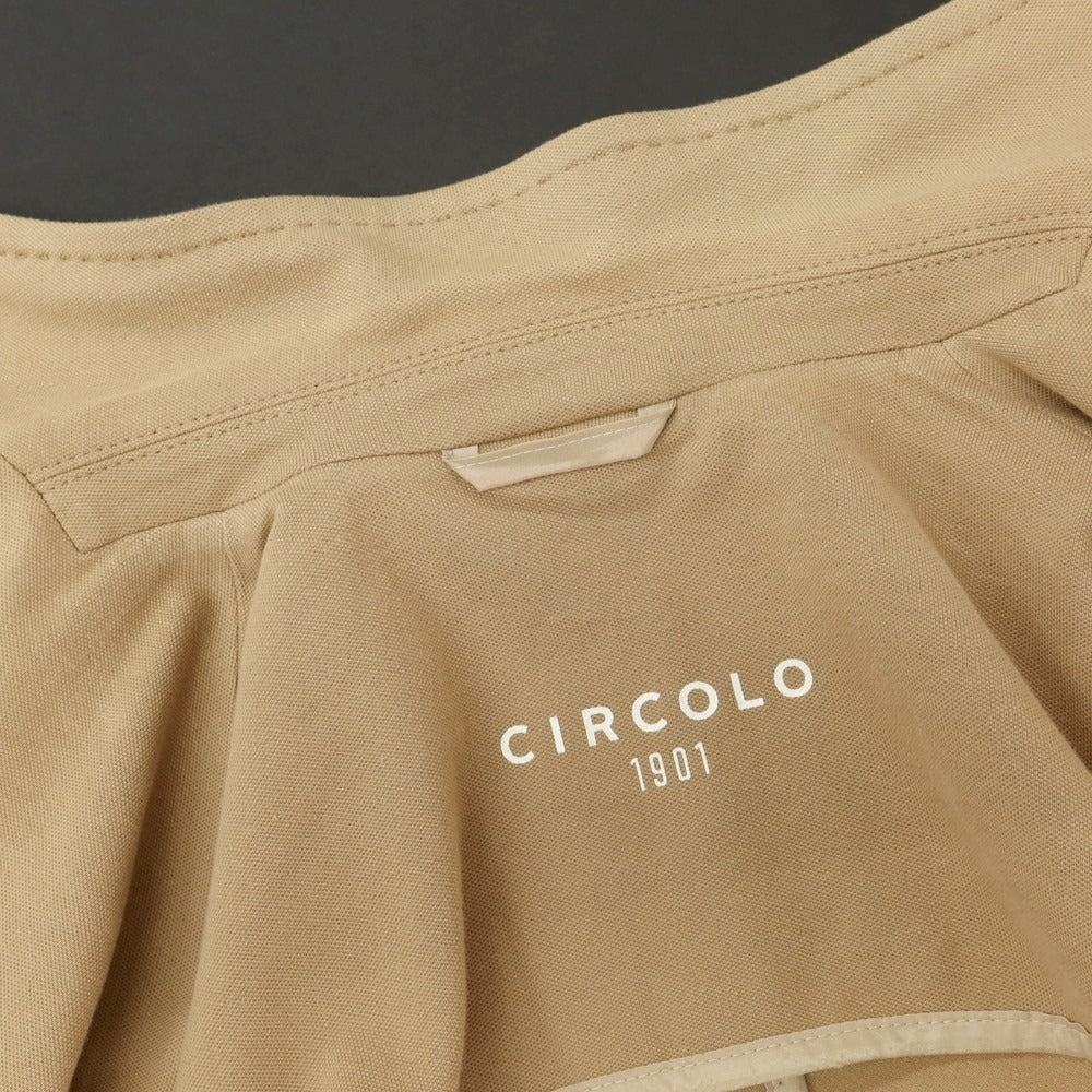 【中古】チルコロ1901 CIRCOLO 1901 コットンジャージー ジャケット ベージュ【 50 】【 状態ランクB 】【 メンズ 】