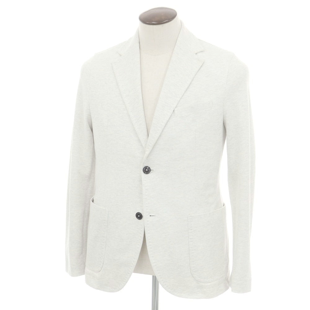 【中古】チルコロ1901 CIRCOLO 1901 コットンジャージー カジュアルジャケット アッシュグレー【 50 】【 状態ランクC 】【 メンズ 】