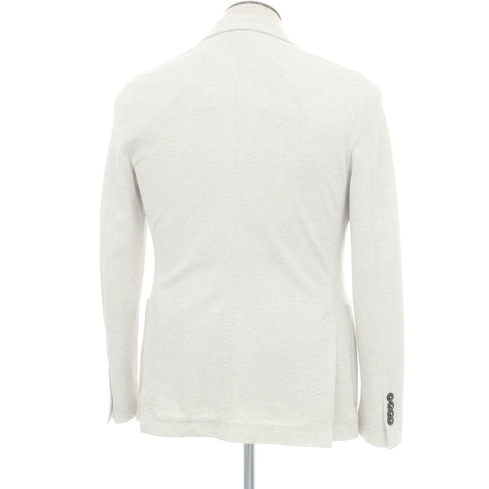 【中古】チルコロ1901 CIRCOLO 1901 コットンジャージー カジュアルジャケット アッシュグレー【 50 】【 状態ランクC 】【 メンズ 】