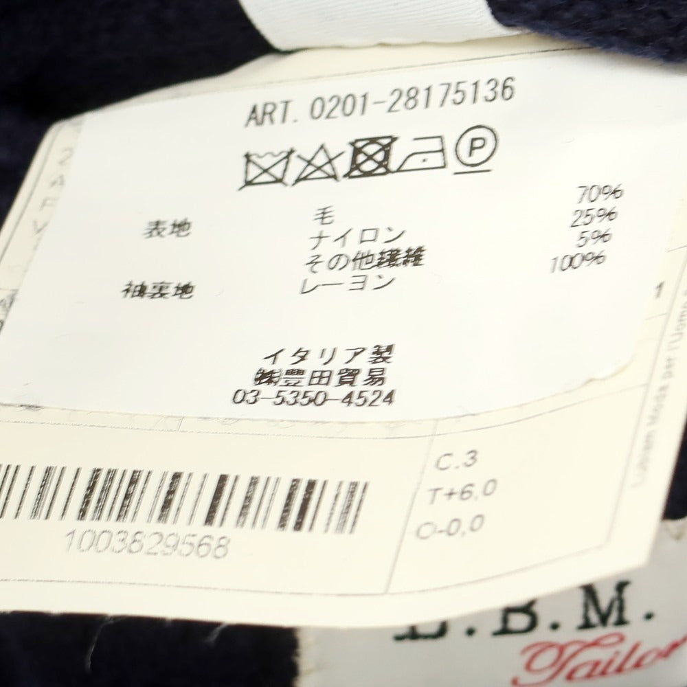 【中古】エルビーエム1911 L.B.M.1911 ウールナイロン テーラードジャケット ネイビー【 52 】【 状態ランクB 】【 メンズ 】