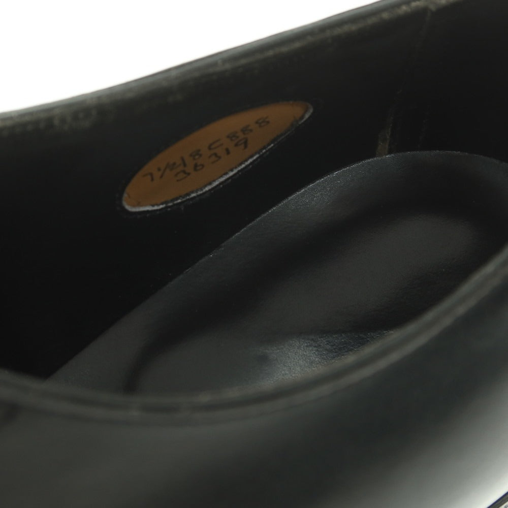 【中古】エドワードグリーン EDWARD GREEN WINDERMERE プレーントゥ ドレスシューズ ブラック【 7 1/2C 】【 状態ランクC 】【 メンズ 】