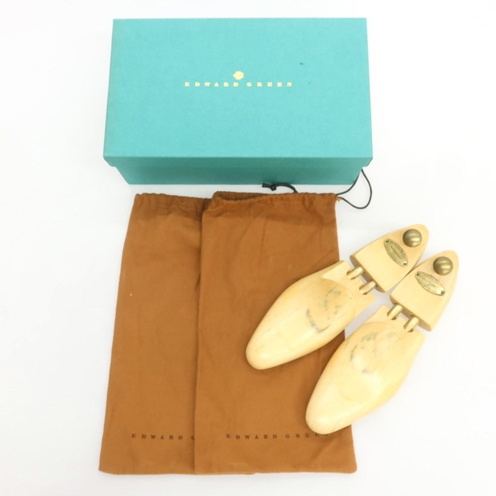 【中古】エドワードグリーン EDWARD GREEN BERKELEY ストレートチップ ドレスシューズ ブラック【 7 1/2C 】【 状態ランクC 】【 メンズ 】