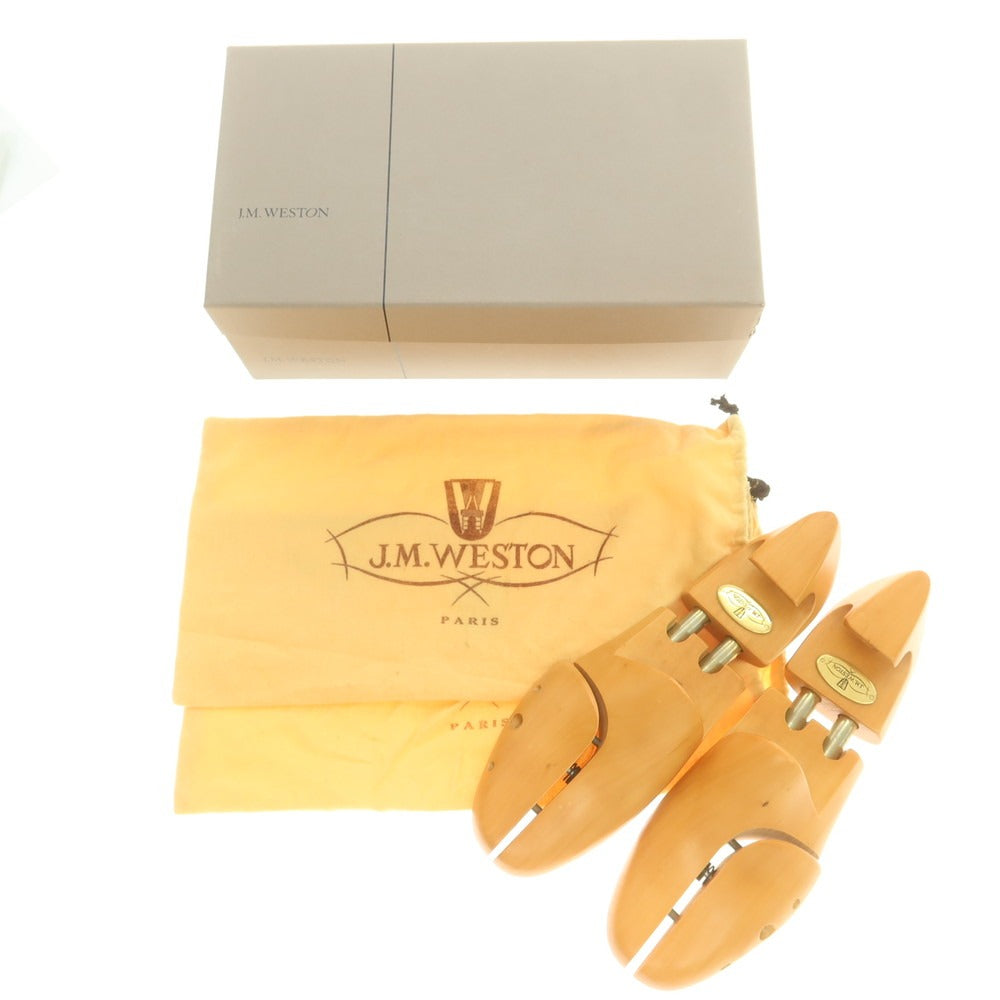 【中古】ジェイエムウエストン J.M WESTON GOLF コンビ Uチップ ドレスシューズ ブラウンxホワイト【 6 1/2C 】【 状態ランクC 】【 メンズ 】