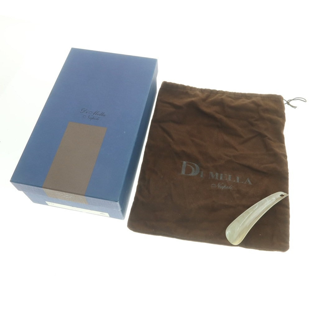 【中古】ディメッラ DI MELLA スエード コンビ コインローファー ブルーxオフホワイト【 6 】【 状態ランクB 】【 メンズ 】