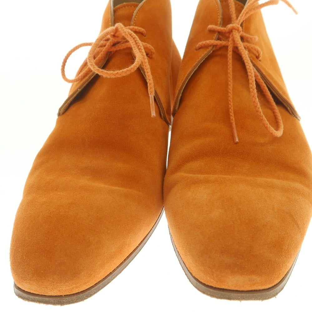 【中古】ディメッラ DI MELLA スエード チャッカブーツ オレンジ【 7 】【 状態ランクC 】【 メンズ 】