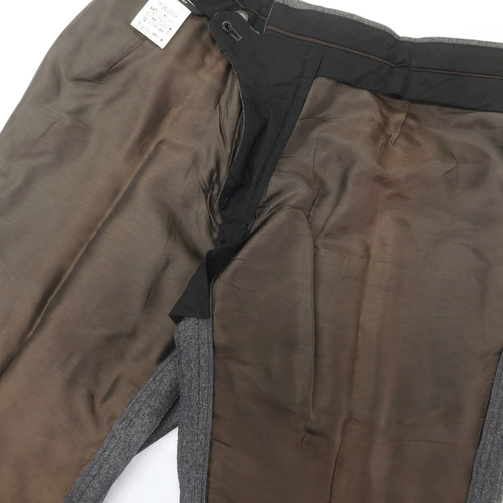 【中古】エルメス HERMES ウール ドレススラックスパンツ グレー【 38 】【 状態ランクB 】【 メンズ 】