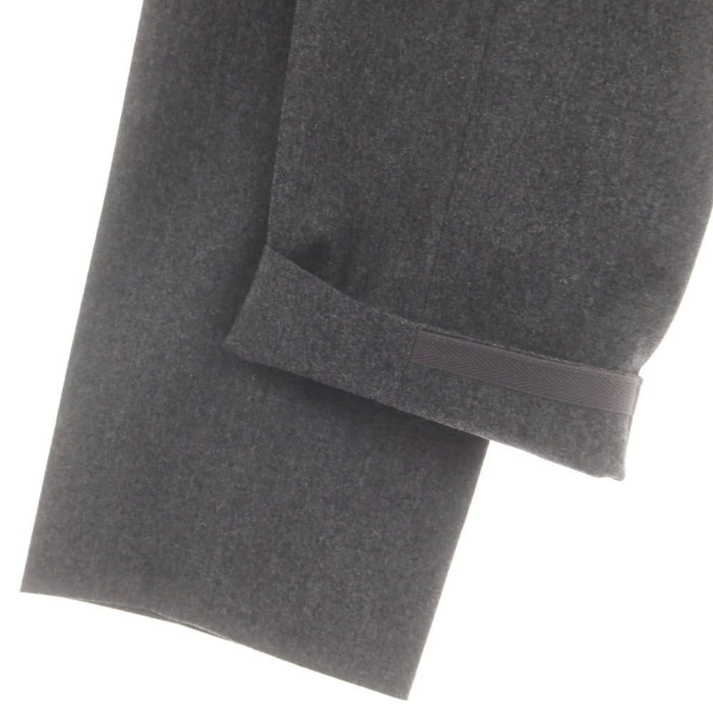 【中古】エルメス HERMES ウール ドレススラックスパンツ グレー【 38 】【 状態ランクB 】【 メンズ 】