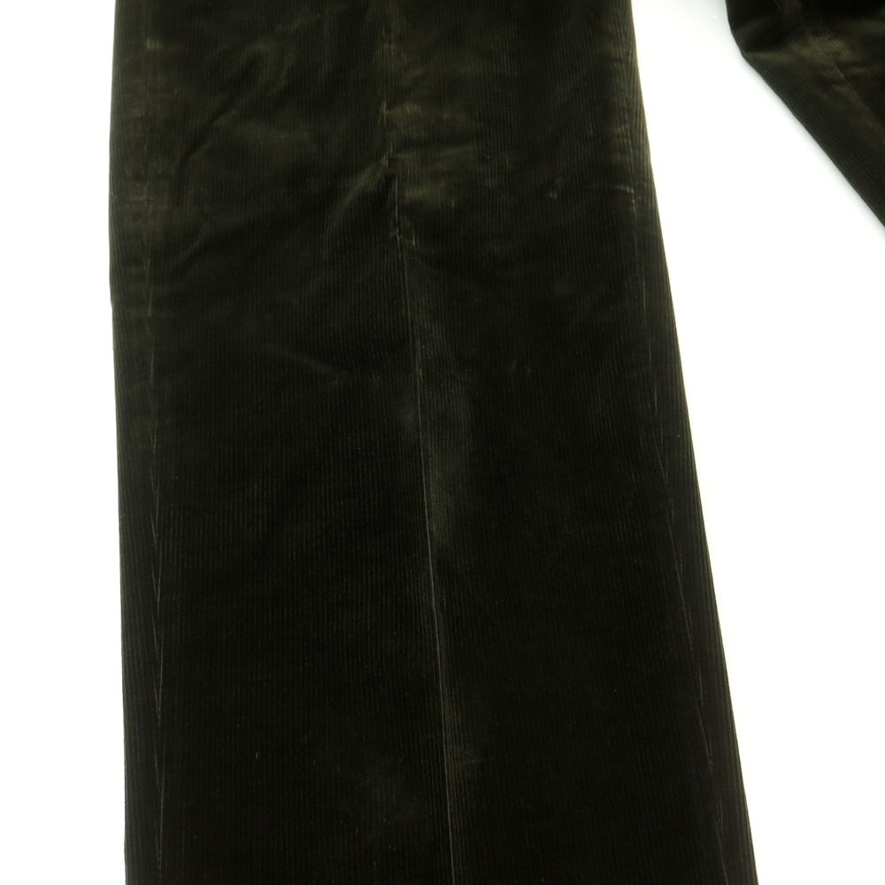 【中古】エルメス HERMES ストレッチコーデュロイ コーデュロイパンツ ダークオリーブ【 48 】【 状態ランクC 】【 メンズ 】