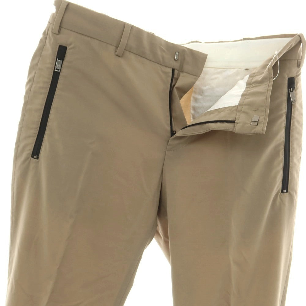 【中古】ピーティートリノ PT TORINO LAMDA ストレッチ ウールナイロン カジュアルスラックスパンツ ダークベージュ【 48 】【 状態ランクA 】【 メンズ 】