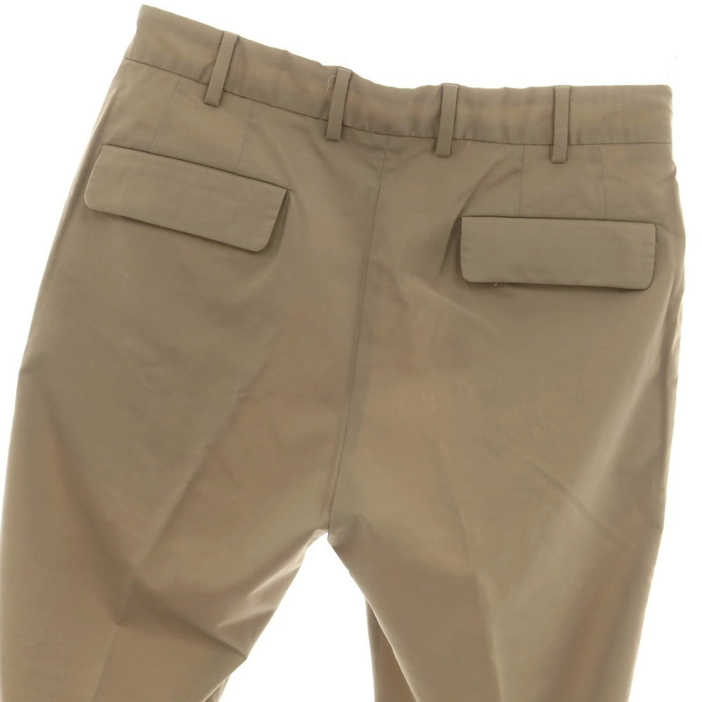 【中古】ピーティートリノ PT TORINO LAMDA ストレッチ ウールナイロン カジュアルスラックスパンツ ダークベージュ【 48 】【 状態ランクA 】【 メンズ 】