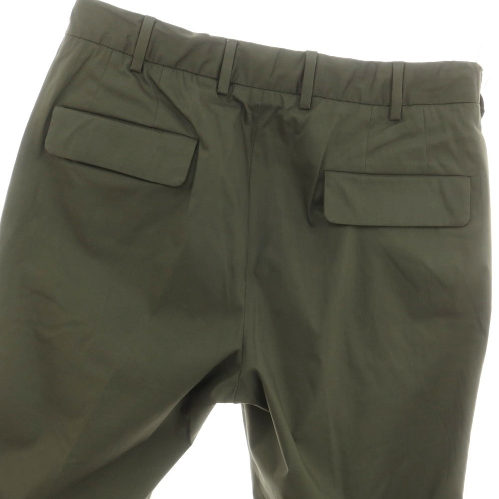 【中古】ピーティートリノ PT TORINO LAMDA ストレッチ コットンナイロン カジュアルスラックスパンツ オリーブ【 48 】【 状態ランクA 】【 メンズ 】