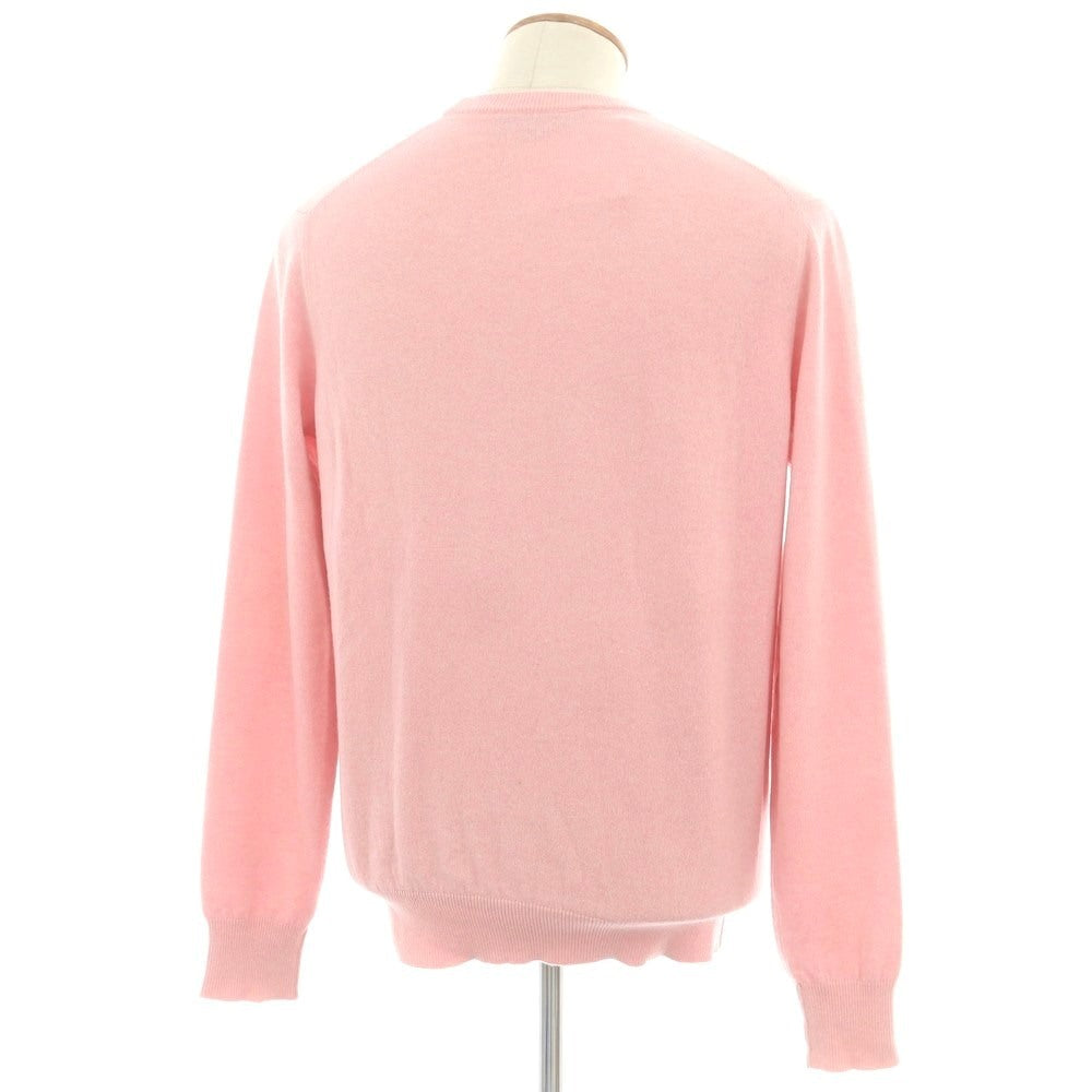 【中古】ステラマッカートニー Stella McCartney カシミヤ クルーネック プルオーバーニット ピンク【 L 】【 状態ランクC 】【 メンズ 】