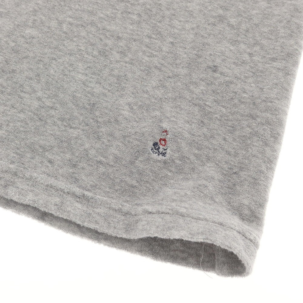 【中古】ギローバー GUY ROVER コットン パイル クルーネック ポケット 半袖Tシャツ グレー【 S 】【 状態ランクB 】【 メンズ 】