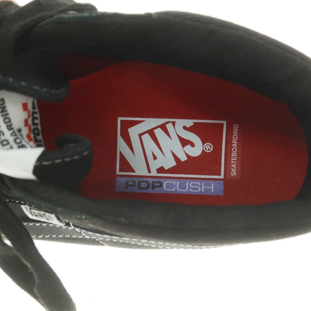 【中古】【未使用】シュプリーム Supreme × Nate Lowman VANS 2025年春夏 Skate Grosso Mid スニーカー ブラック【 26 】【 状態ランクS 】【 メンズ 】