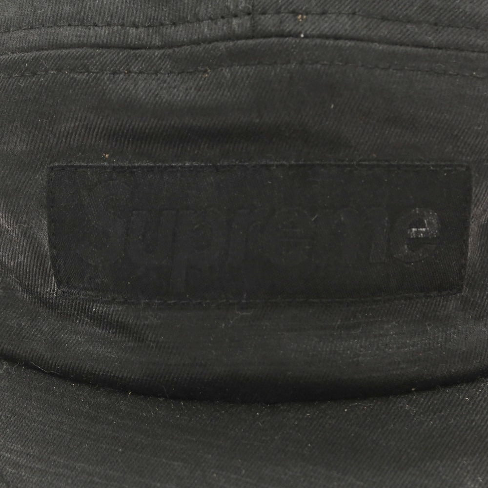 【中古】シュプリーム Supreme 2024年春夏 MM6 Maison Margiela Painted Camp Cap キャンプキャップ ブラック【 ONE SIZE(58cm) 】【 状態ランクA 】【 メンズ 】