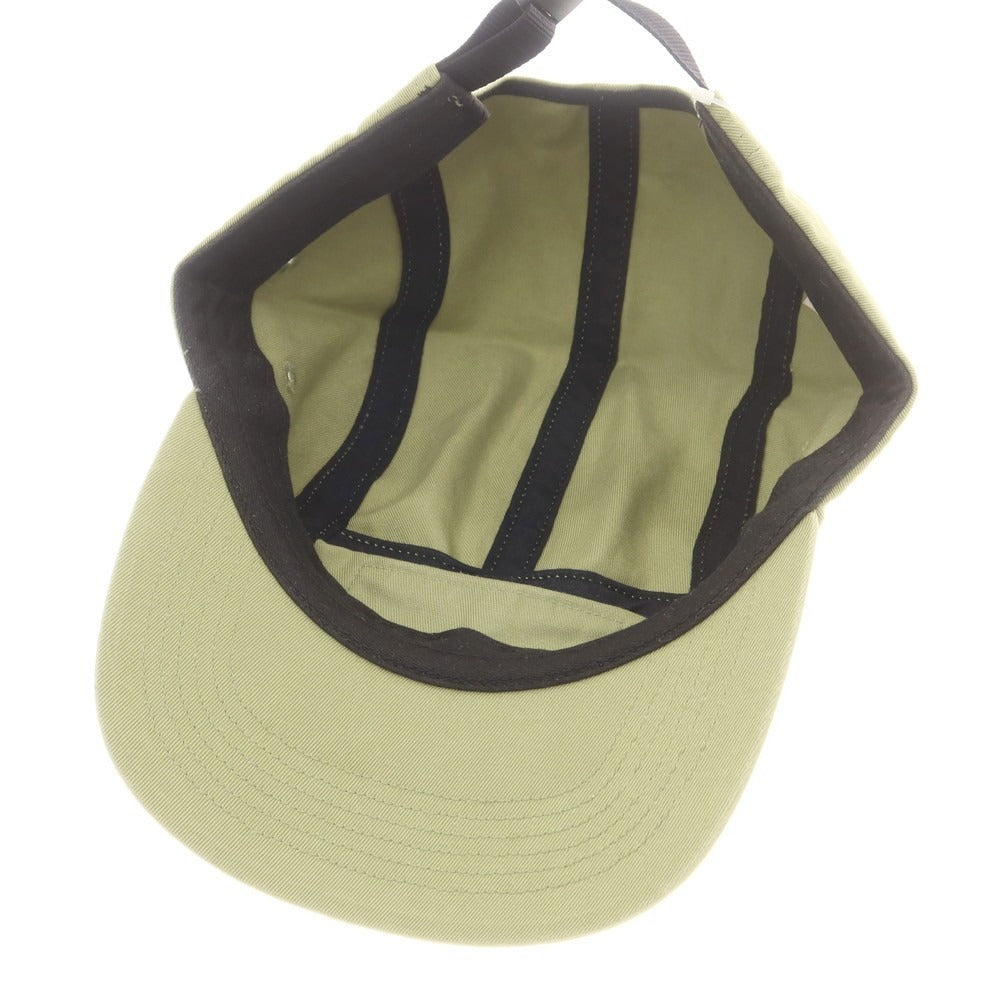 【中古】シュプリーム Supreme 2024年春夏 Washed Chino Twill Camp Cap キャンプキャップ ライトグリーン【 ONE SIZE(58cm) 】【 状態ランクB 】【 メンズ 】