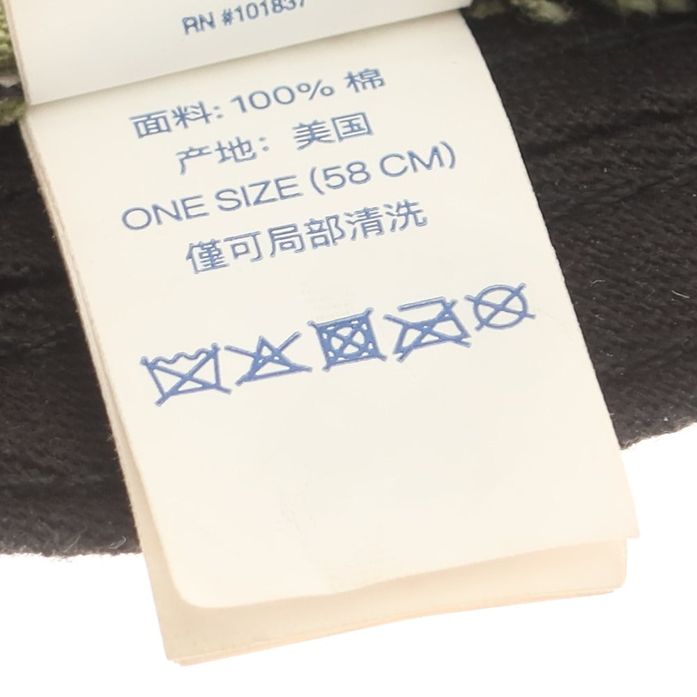 【中古】シュプリーム Supreme 2024年春夏 Washed Chino Twill Camp Cap キャンプキャップ ライトグリーン【 ONE SIZE(58cm) 】【 状態ランクB 】【 メンズ 】