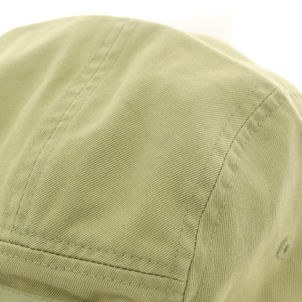 【中古】シュプリーム Supreme 2024年春夏 Washed Chino Twill Camp Cap キャンプキャップ ライトグリーン【 ONE SIZE(58cm) 】【 状態ランクB 】【 メンズ 】