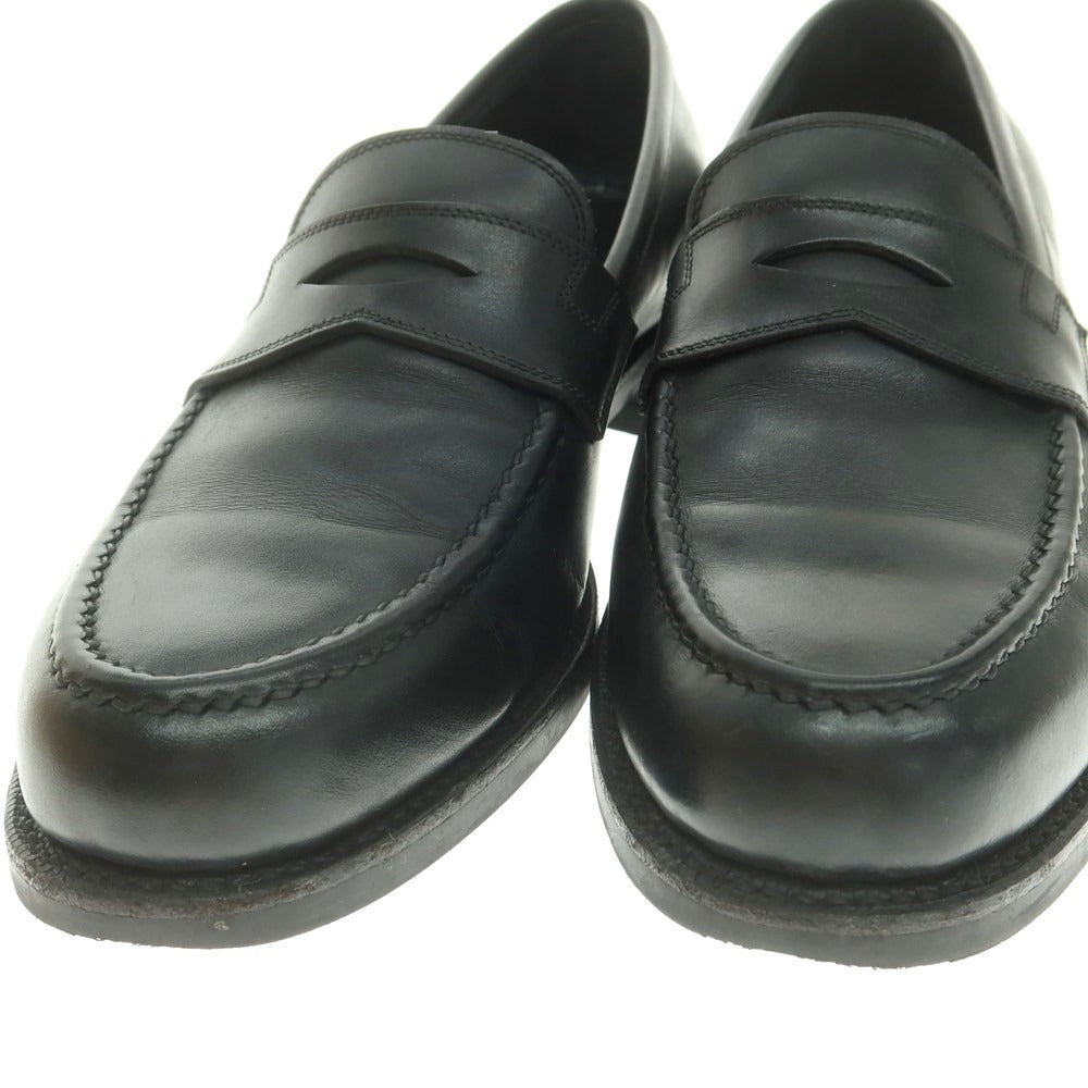 【中古】サンヨウ ヤマチョウ 三陽山長 コインローファー ブラック【 8.5 】【 状態ランクB 】【 メンズ 】