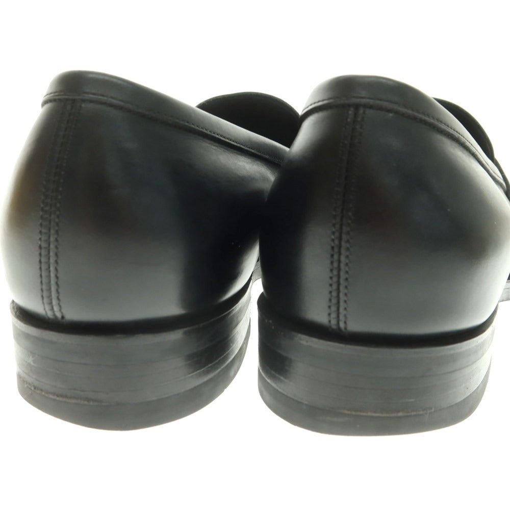 【中古】サンヨウ ヤマチョウ 三陽山長 コインローファー ブラック【 8.5 】【 状態ランクB 】【 メンズ 】