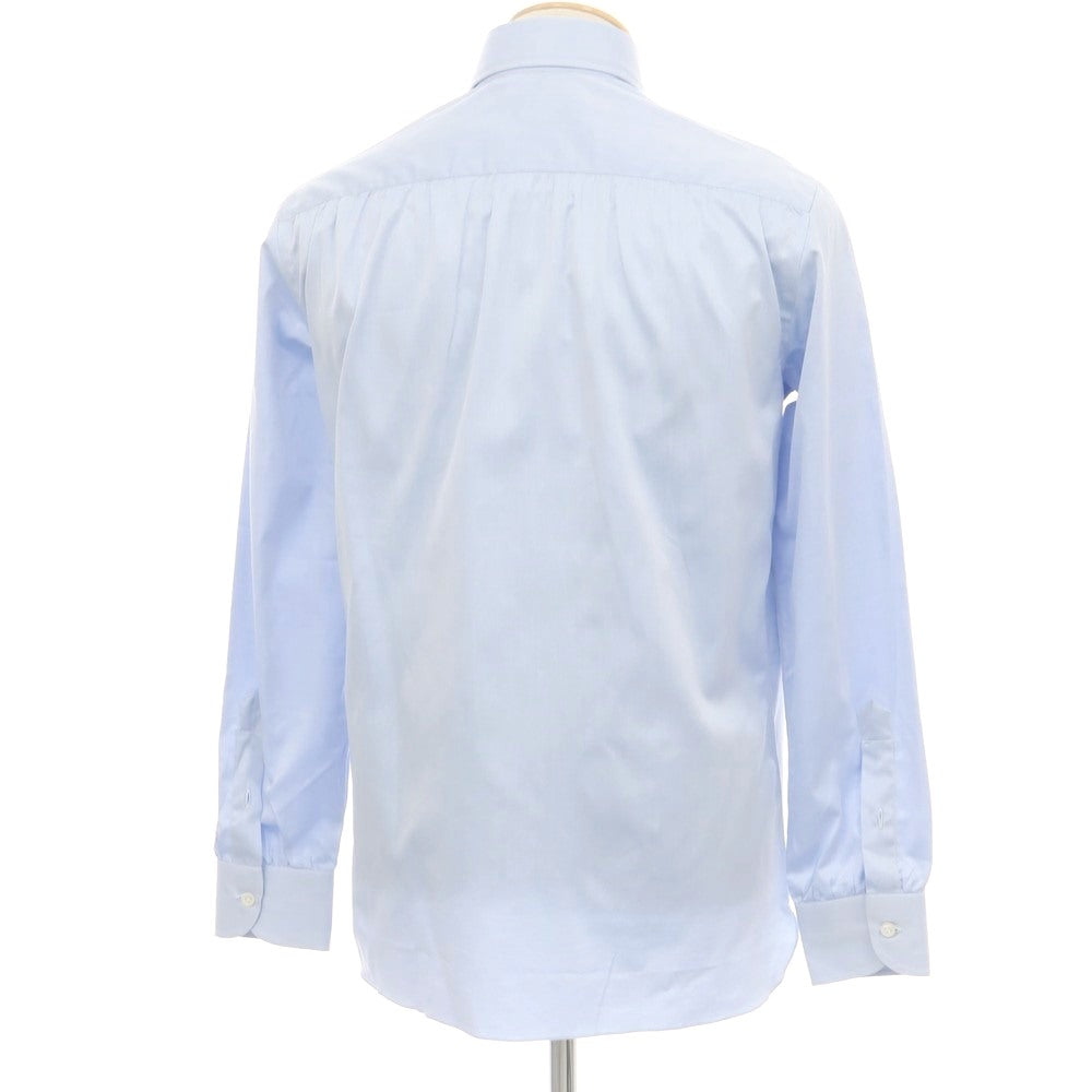 【新品】チリエッロ CIRIELLO コットン ボタンダウン ドレスシャツ ライトブルー【 38 】【 状態ランクN 】【 メンズ 】