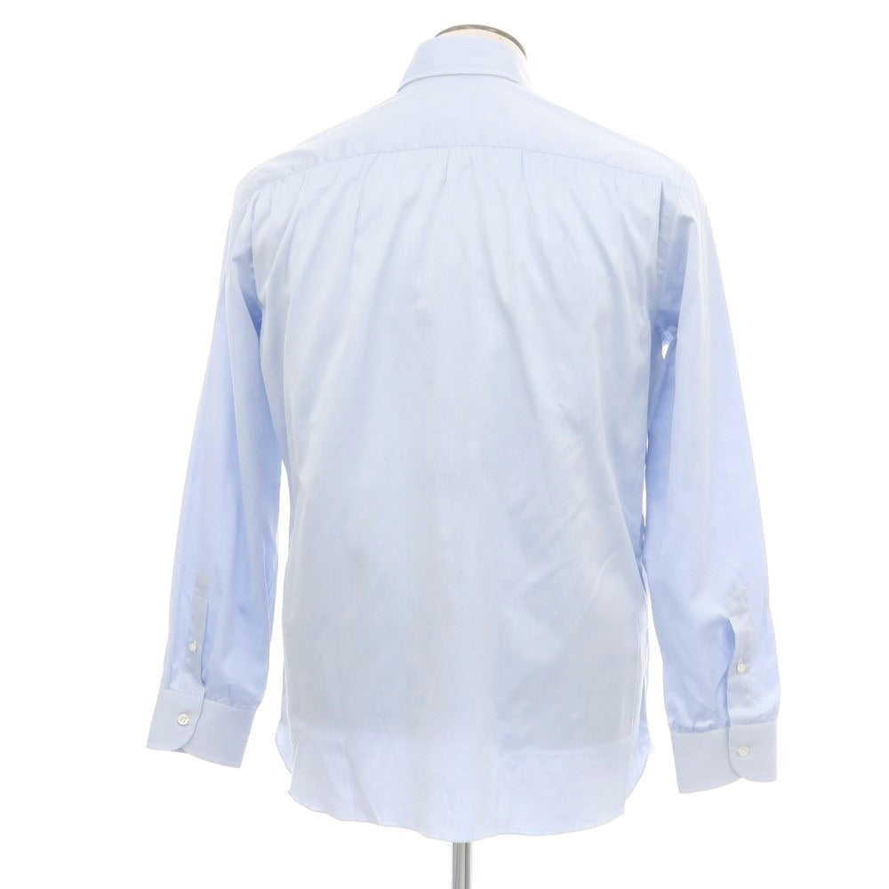 【新品】チリエッロ CIRIELLO コットン ボタンダウン ドレスシャツ ライトブルー【 42 】【 状態ランクN 】【 メンズ 】